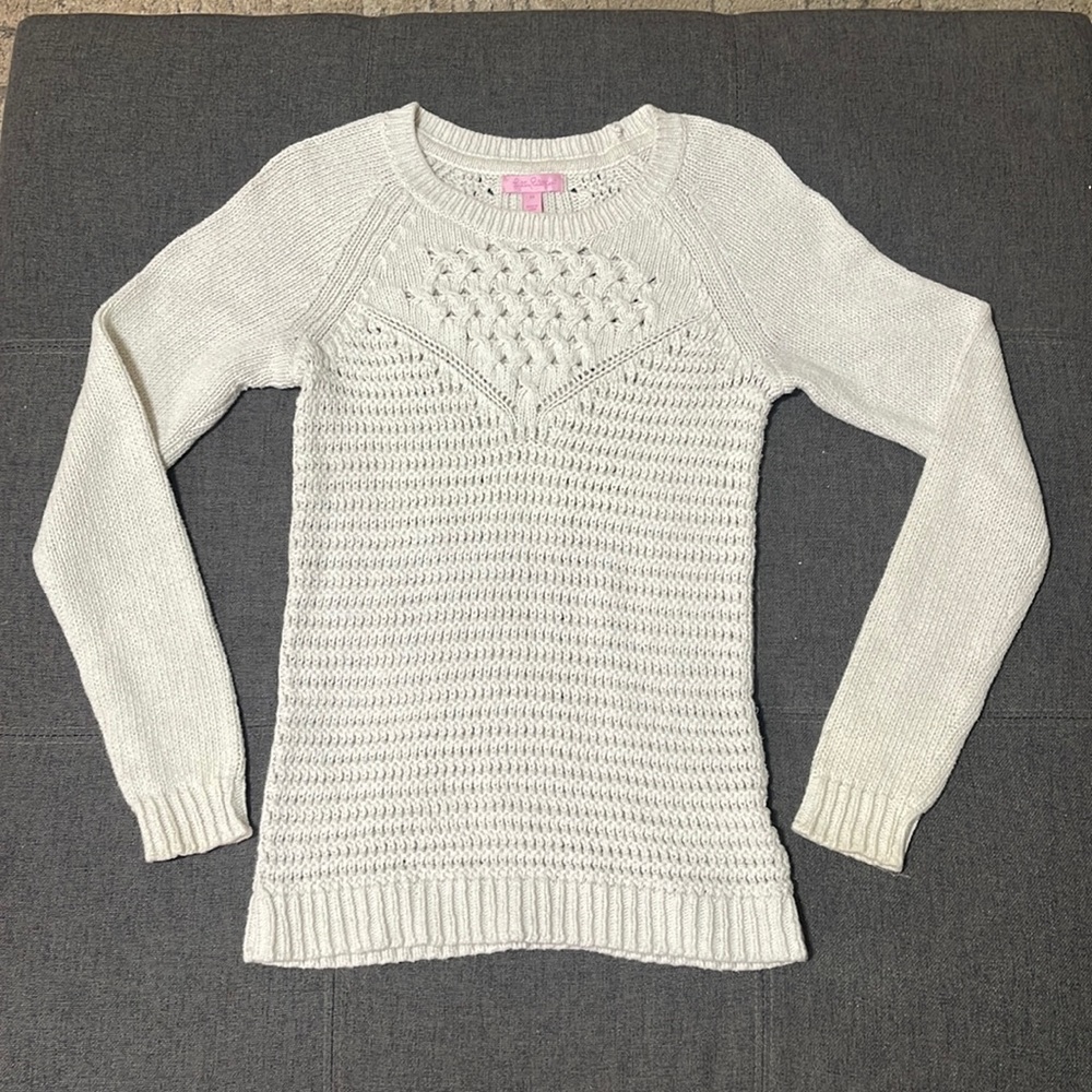 Lilly Pulitzer cream sweater